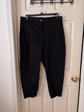 Banana Republic Black Barrel Leg Jeans